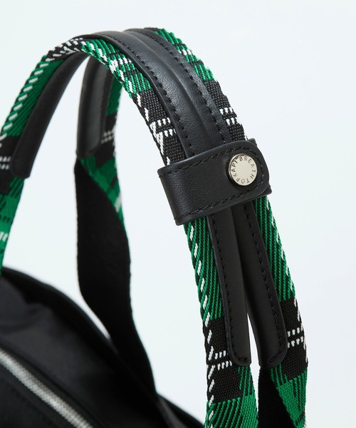 Breath TOPKAPI(ブレストプカピ)の「【Breath TOPKAPI】チェックハンドル トートバッグ L / A4 / 撥水(トートバッグ・レディース・ブラウン/ブラック・FREE)」の4枚目の写真