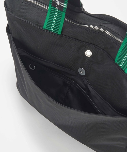 Breath TOPKAPI(ブレストプカピ)の「【Breath TOPKAPI】チェックハンドル トートバッグ L / A4 / 撥水(トートバッグ・レディース・ブラウン/ブラック・FREE)」の10枚目の写真