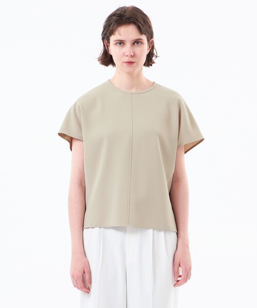 MACKINTOSH PHILOSOPHY(マッキントッシュ フィロソフィー)の「バックサテンドルマンブラウス(シャツ/ブラウス・レディース・ベージュ系その他/ダークネイビー/ブラウン系その他4・36/38)」の9枚目の写真