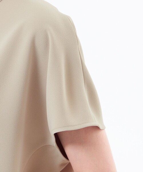 MACKINTOSH PHILOSOPHY(マッキントッシュ フィロソフィー)の「バックサテンドルマンブラウス(シャツ/ブラウス・レディース・ベージュ系その他/ダークネイビー/ブラウン系その他4・36/38)」の12枚目の写真