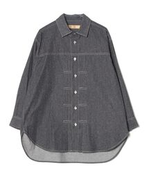 Robes&Confections/ローブス&コンフェクションズ/E9コットンシルクデニムシャツ
