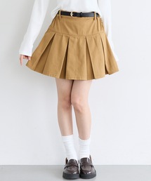ユース　ベルトタックミニスカート