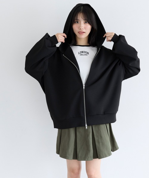 coca（coca）（コカ）の「ユース　ベルトタックミニスカート（スカート・レディース・ベージュ/カーキ・S/M/L）」の14枚目の写真