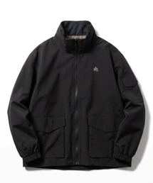 LOGOS（ロゴス）の「2026AW LOGOS/ロゴス WATER REPELLENT 撥水 ワンポイントロゴ ナイロンジャケット レディース メンズ スタンドカラーブルゾン（ナイロンジャケット）」