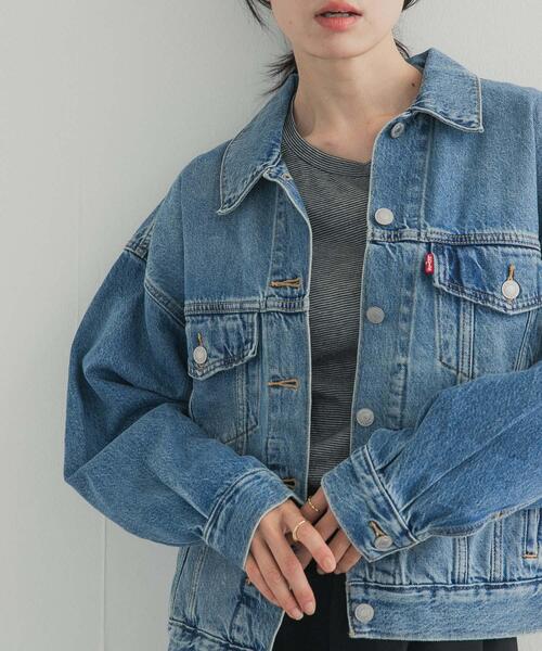 Levi's(リーバイス)の「LEVI’S 90S TRUCKER(デニムジャケット・レディース・ブルー・SMALL)」の1枚目の写真