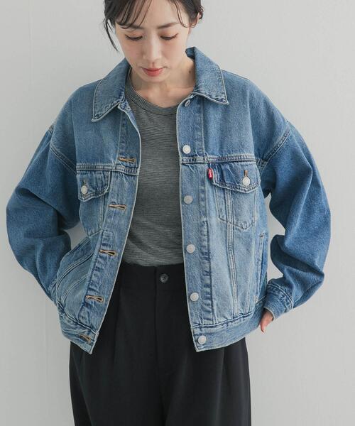 Levi's(リーバイス)の「LEVI’S 90S TRUCKER(デニムジャケット・レディース・ブルー・SMALL)」の3枚目の写真