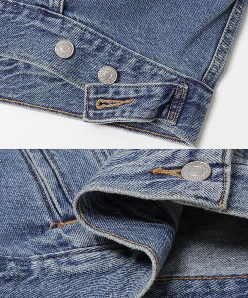 Levi's(リーバイス)の「LEVI’S 90S TRUCKER(デニムジャケット・レディース・ブルー・SMALL)」の8枚目の写真