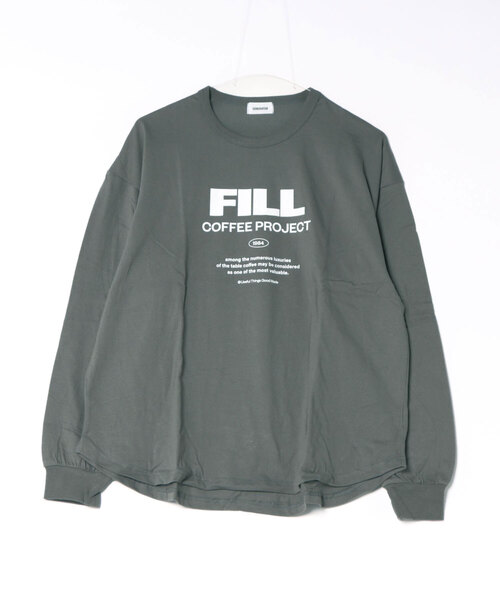 GENERATOR(ジェネレーター)の「GENERATOR/ジェネレーター FILL L/S Tシャツ(Tシャツ/カットソー・レディース・ホワイト/ブラック/チャコールグレー・F)」の3枚目の写真
