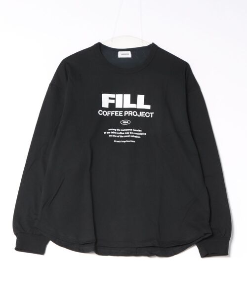 GENERATOR(ジェネレーター)の「GENERATOR/ジェネレーター FILL L/S Tシャツ(Tシャツ/カットソー・レディース・ホワイト/ブラック/チャコールグレー・F)」の8枚目の写真