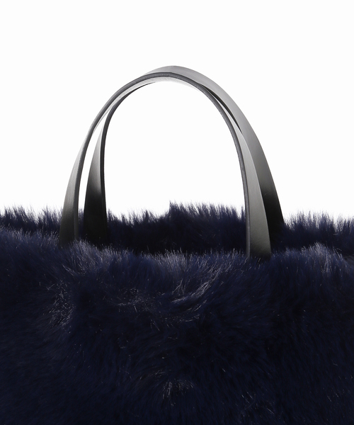 JOURNAL STANDARD relume(ジャーナルスタンダード レリューム)の「《WEB限定追加》relumeファーバッグ(ハンドバッグ・レディース・ネイビー/チャコールグレー/ベージュ・FREE)」の16枚目の写真
