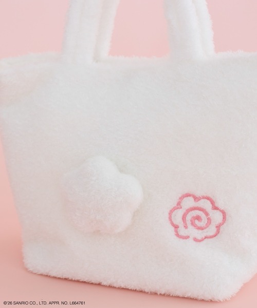 sanrio(サンリオ)の「【受注生産】はなまるおばけ 2Wayトートバッグ(トートバッグ・レディース・ホワイト・FREE)」の4枚目の写真