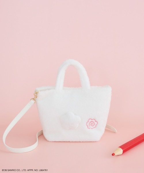 sanrio(サンリオ)の「【受注生産】はなまるおばけ 2Wayトートバッグ(トートバッグ・レディース・ホワイト・FREE)」の2枚目の写真