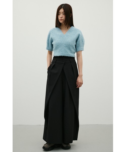 STYLEMIXER（スタイルミキサー）の「ダブルウエストラップワイドパンツ（その他パンツ・レディース・ブラウン系その他/ブラック/グレー・SMALL/MEDIUM）」の17枚目の写真
