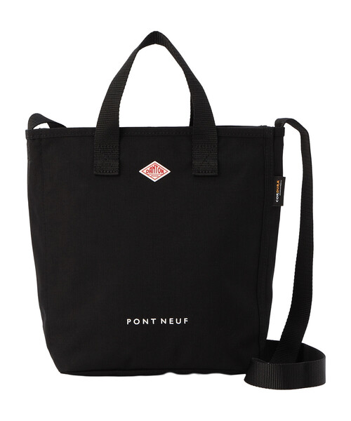 DANTON(ダントン)の「PONT NEUF - CORDURA® Canvas 2-Way Tote Bag(バックパック/リュック・レディース・グレイッシュベージュ/ダークグレー/ダークブラウン/オレンジ系その他/ブラック/ブルー系その他・-)」の2枚目の写真