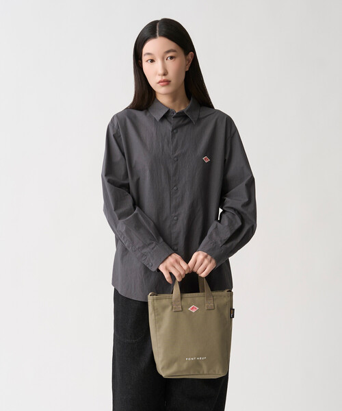 DANTON(ダントン)の「PONT NEUF - CORDURA® Canvas 2-Way Tote Bag(バックパック/リュック・レディース・グレイッシュベージュ/ダークグレー/ダークブラウン/オレンジ系その他/ブラック/ブルー系その他・-)」の8枚目の写真
