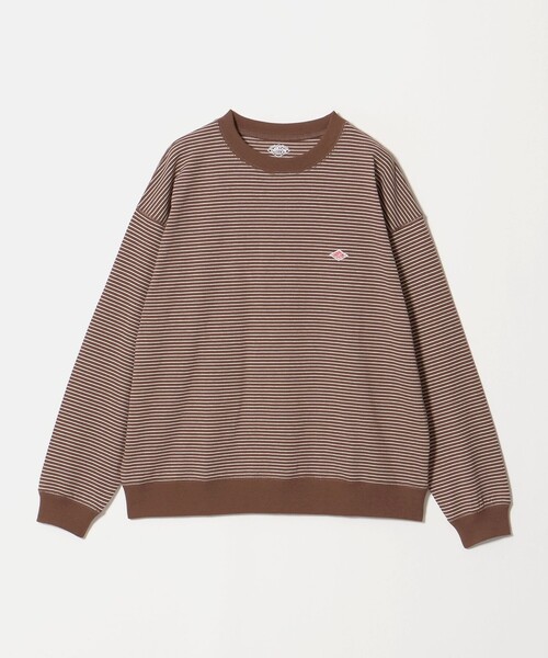 ＜DANTON＞ロングスリーブ スウェット ボーダー Tシャツ