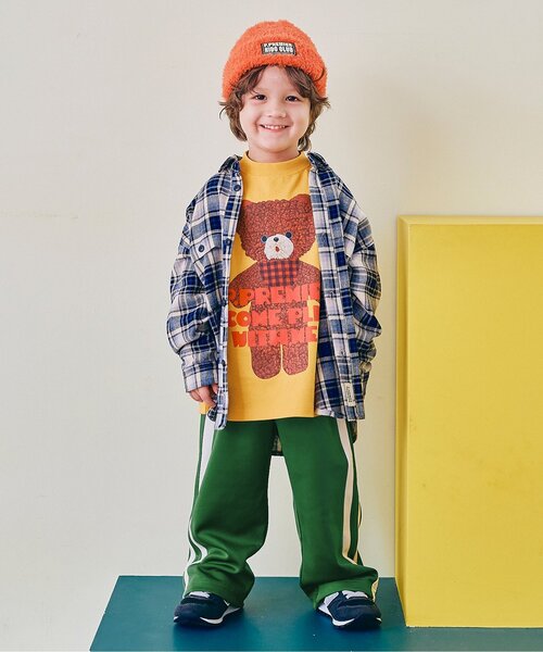 p.premier(ピードットプルミエ)の「選べる2タイプサイドライントラックパンツ(その他パンツ・キッズ・グリーン/ブラック/ブラウン/レッド/ピンク・100/80/140/130/120/110/90)」の14枚目の写真