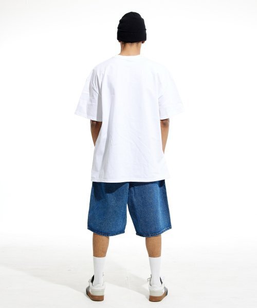 CREAM SODA LAB(クリームソーダラボ)の「リバースUSAオーバーサイズヘビーウェイトポケット半袖Tシャツホワイト(Tシャツ/カットソー・メンズ・その他・LARGE/X-LARGE/MEDIUM)」の3枚目の写真