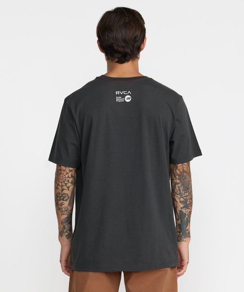RVCA(ルーカ)の「RVCA メンズ SLEEPY SKELETON SS Tシャツ 【2026年秋冬モデル】/ルーカ半袖T(Tシャツ/カットソー・メンズ・ブラック系その他/バーガンディー・MEDIUM/LARGE/X-LARGE)」の12枚目の写真