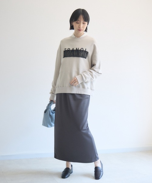 Paradise Picnic(パラダイスピクニック)の「TRANOI. チュールバートップス(Tシャツ/カットソー・レディース・ベージュ・FREE)」の2枚目の写真