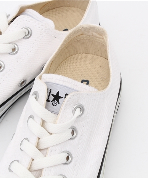 CONVERSE ALL STAR（コンバースオールスター）の「コンバースオールスターローカットスニーカー（スニーカー・レディース・ホワイト/その他・23.5cm/24.5cm）」の9枚目の写真