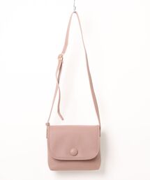 【SALON de RUBAN / サロン ド ルヴァン】 くるみボタン フラップショルダーバッグ