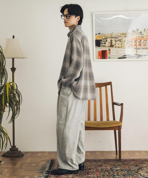 SENSE OF PLACE by URBAN RESEARCH(センスオブプレイスバイアーバンリサーチ)の「オンブレーチェックレギュラーカラーシャツ(シャツ/ブラウス・メンズ・ブルー/ブラウン/グレー・X-LARGE/MEDIUM/LARGE)」の11枚目の写真