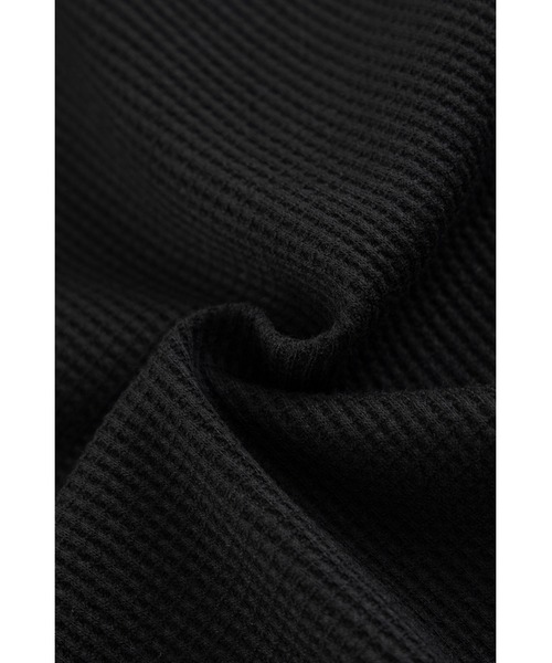 SUPPLIER（サプライヤー）の「ロンT｜Multiple Cross Thermal Long Sleeve Tee｜SUPPLIER（Tシャツ/カットソー・メンズ・ブラック/オフホワイト・MEDIUM/LARGE/X-LARGE/SMALL）」の13枚目の写真