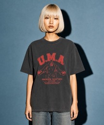 rehacer TEE : U.M.A College Logo TEE/ ユー・エム・エー カレッジ ロゴ T-shirt