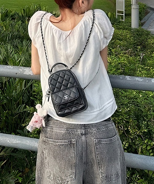 LEMOA（レモア）の「ギャザーネックフリル袖半袖ブラウス（シャツ/ブラウス・レディース・ホワイト・X-LARGE/LARGE/MEDIUM）」の12枚目の写真