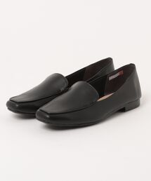 JOLI ENCORE(FR) ジョリー・アンコール  SQUARE FLAT LOAFERS スクエアフラットローファー JE-2221 BLACK