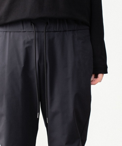 ATTACHMENT（アタッチメント）の「【LIMITED】ソロテックス ライト ダブルクロス ジョガーパンツ / SOLOTEX LIGHT DOUBLE CLOTH JOGGER PANTS（スウェットパンツ・メンズ・ダークグレー/ブラック・1/2/4/3）」の8枚目の写真