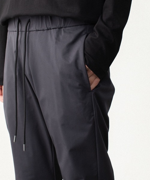 ATTACHMENT（アタッチメント）の「【LIMITED】ソロテックス ライト ダブルクロス ジョガーパンツ / SOLOTEX LIGHT DOUBLE CLOTH JOGGER PANTS（スウェットパンツ・メンズ・ダークグレー/ブラック・1/2/4/3）」の9枚目の写真