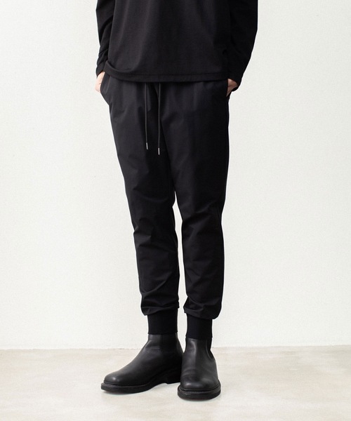 ATTACHMENT（アタッチメント）の「【LIMITED】ソロテックス ライト ダブルクロス ジョガーパンツ / SOLOTEX LIGHT DOUBLE CLOTH JOGGER PANTS（スウェットパンツ・メンズ・ダークグレー/ブラック・1/2/4/3）」の13枚目の写真