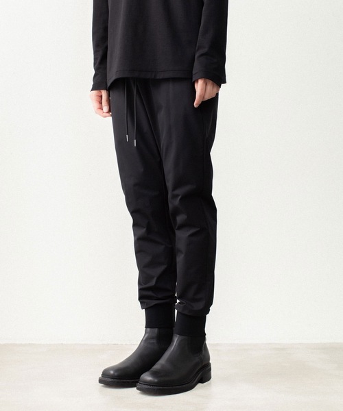 ATTACHMENT（アタッチメント）の「【LIMITED】ソロテックス ライト ダブルクロス ジョガーパンツ / SOLOTEX LIGHT DOUBLE CLOTH JOGGER PANTS（スウェットパンツ・メンズ・ダークグレー/ブラック・1/2/4/3）」の14枚目の写真