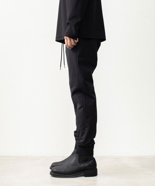 ATTACHMENT（アタッチメント）の「【LIMITED】ソロテックス ライト ダブルクロス ジョガーパンツ / SOLOTEX LIGHT DOUBLE CLOTH JOGGER PANTS（スウェットパンツ・メンズ・ダークグレー/ブラック・1/2/4/3）」の15枚目の写真