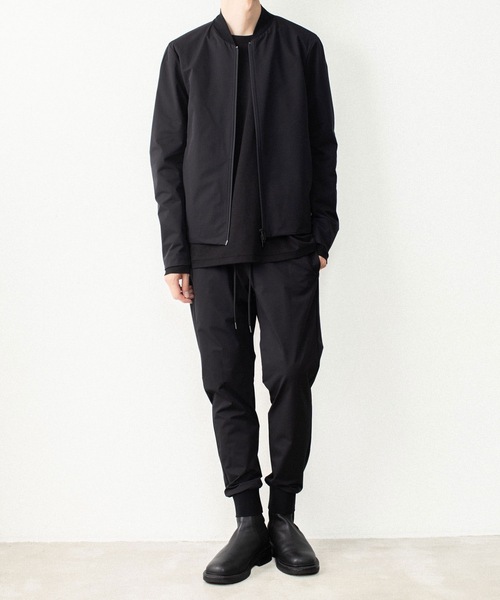 ATTACHMENT（アタッチメント）の「【LIMITED】ソロテックス ライト ダブルクロス ジョガーパンツ / SOLOTEX LIGHT DOUBLE CLOTH JOGGER PANTS（スウェットパンツ・メンズ・ダークグレー/ブラック・1/2/4/3）」の20枚目の写真