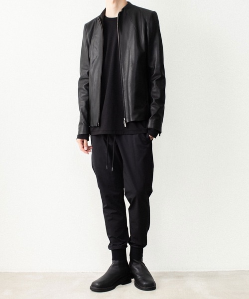 ATTACHMENT（アタッチメント）の「【LIMITED】ソロテックス ライト ダブルクロス ジョガーパンツ / SOLOTEX LIGHT DOUBLE CLOTH JOGGER PANTS（スウェットパンツ・メンズ・ダークグレー/ブラック・1/2/4/3）」の21枚目の写真