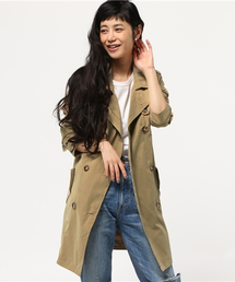 VENCEEXCHANGE | Eピーチ トレンチコート(トレンチコート)