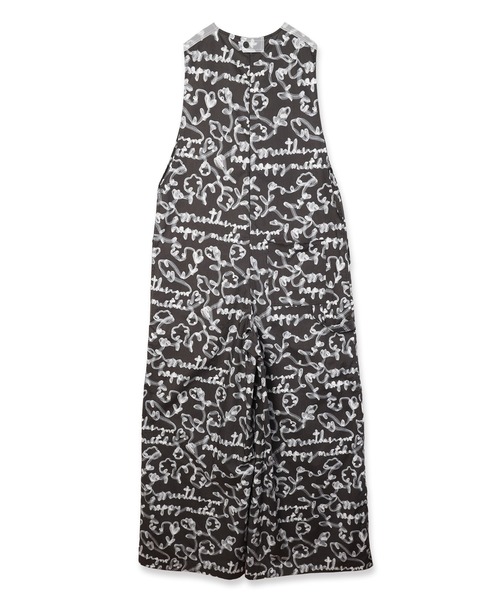 mintdesigns(ミントデザインズ)の「Tulle Ribbon Jumpsuit(サロペット/オーバーオール・レディース・ブラック/ホワイト・ONESIZE)」の8枚目の写真