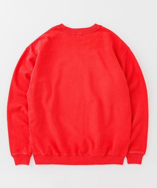 KAVU(カブー)の「KAVU/カブー Sleeve Print Sweat (Pigment)/スリーブプリント スウェット(ピグメント)(スウェット・メンズ・パープル/レッド/ブラック・MEDIUM/SMALL/LARGE)」の12枚目の写真