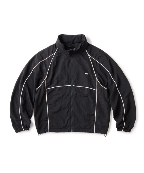 FTC(エフティーシー)の「SUPPLEX PIPING TRACK JACKET(ナイロンジャケット・メンズ・ブラック/ネイビー・MEDIUM/LARGE/X-LARGE)」の1枚目の写真