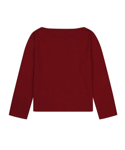 ORDINARY HOLIDAY（オーディナリー ホリデー）の「オフショルダー ルーズフィット セット [RED]（Tシャツ/カットソー・レディース・その他・MEDIUM/SMALL）」の3枚目の写真