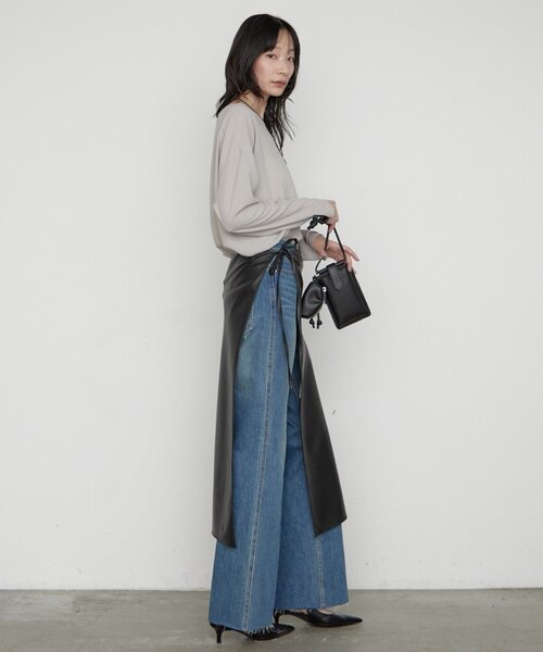 LOUNGEDRESS(ラウンジドレス)の「《万能トップス》【JAPAN MADE】ストレッチジョーゼットプルオーバー 秋服(シャツ/ブラウス・レディース・グレー/オフホワイト/ブラック・FREE)」の19枚目の写真