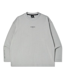 高周波ロゴ長袖Tシャツ
