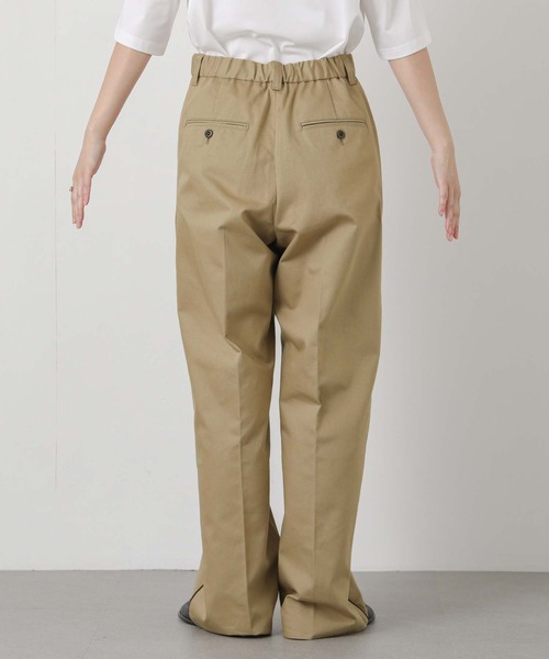Gready Brilliant(グレディブリリアン)の「チノサイドライントラウザー(その他パンツ・レディース・ネイビー/ベージュ・2)」の6枚目の写真
