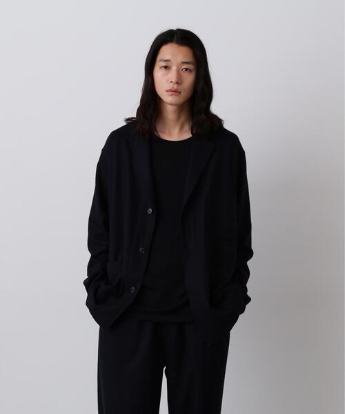 YLEVE(イレーヴ)の「YLEVE / SUPER120's WOOL FLANNEL JACKET(テーラードジャケット・メンズ・グレー/ネイビー・3/4)」の1枚目の写真