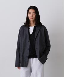 YLEVE / SUPER120's WOOL FLANNEL JACKET