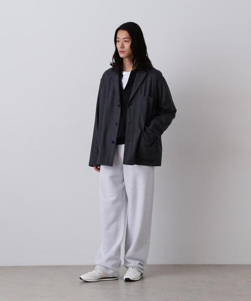 YLEVE(イレーヴ)の「YLEVE / SUPER120's WOOL FLANNEL JACKET(テーラードジャケット・メンズ・グレー/ネイビー・3/4)」の3枚目の写真
