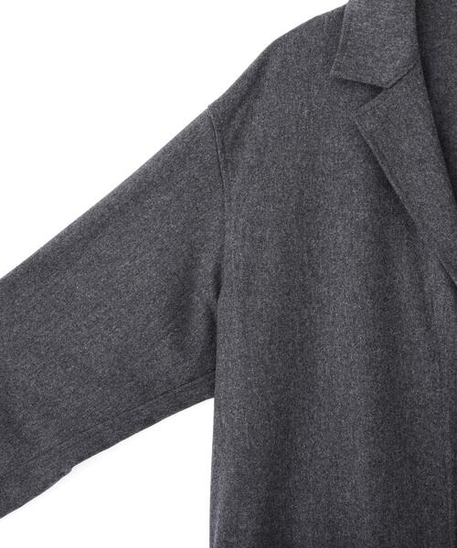YLEVE(イレーヴ)の「YLEVE / SUPER120's WOOL FLANNEL JACKET(テーラードジャケット・メンズ・グレー/ネイビー・3/4)」の6枚目の写真